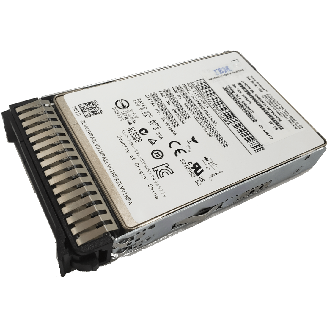 IBM ES0Q 387GB SFF-2 4K SSD: 59E8 00E8710